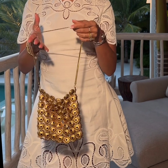 ZARA METAL APPLIQUÉ BUCKET BAG - Picture 15 of 17